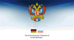 Desktop Screenshot of coolerussen.de